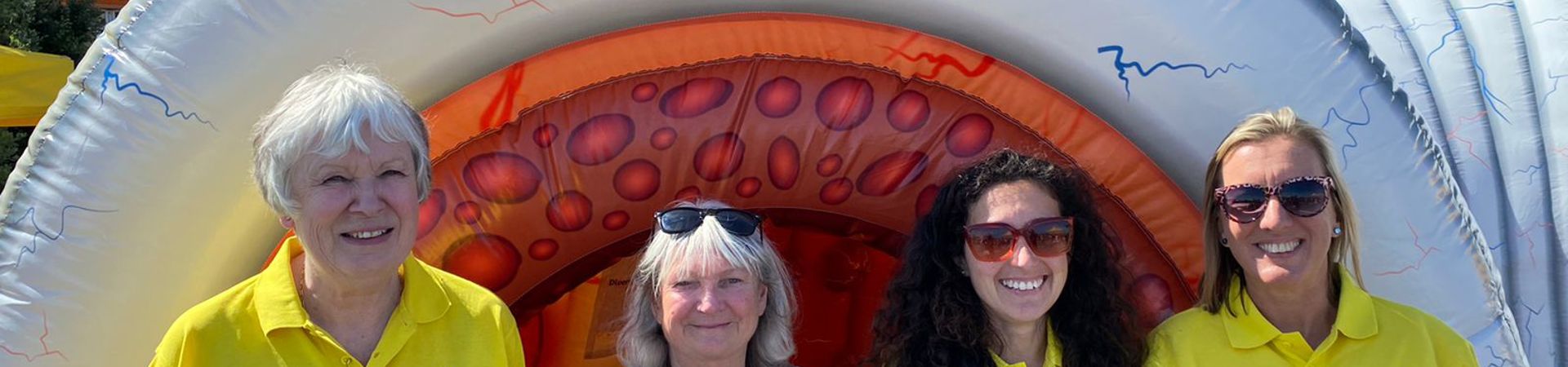 IBDSG Donates To Bowel Cancer Guernsey
